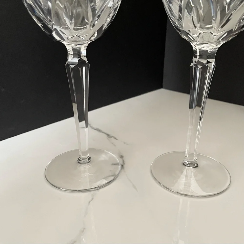 SET of 2 Lucerne Goblets by Waterford Crystal
